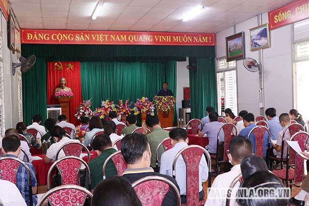 Kiểm tra tiến độ thực hiện các tiêu chí xã nông thôn mới nâng cao tại xã Chiềng Cọ