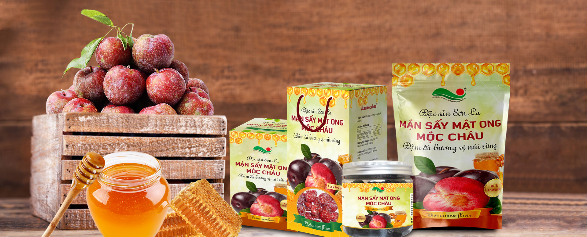 Mận sấy mật ong