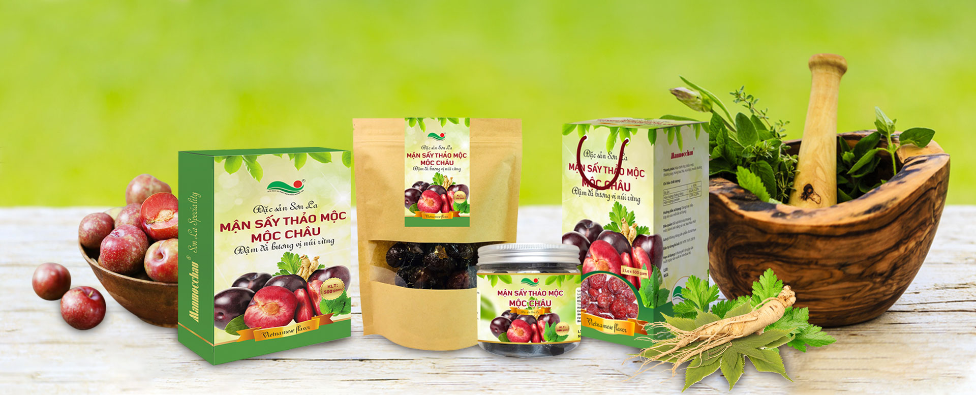 Mận sấy thảo mộc