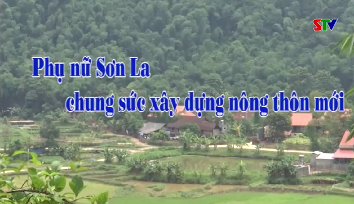 Phụ nữ Sơn La chung sức xây dựng nông thôn mới