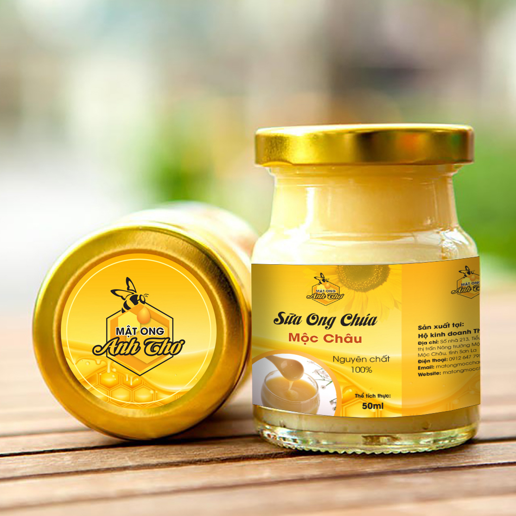 Sữa ong chúa Mộc Châu