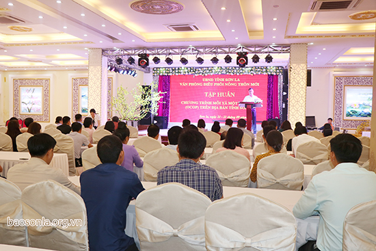 Tập huấn chương trình "Mỗi xã một sản phẩm" cho hơn 200 học viên