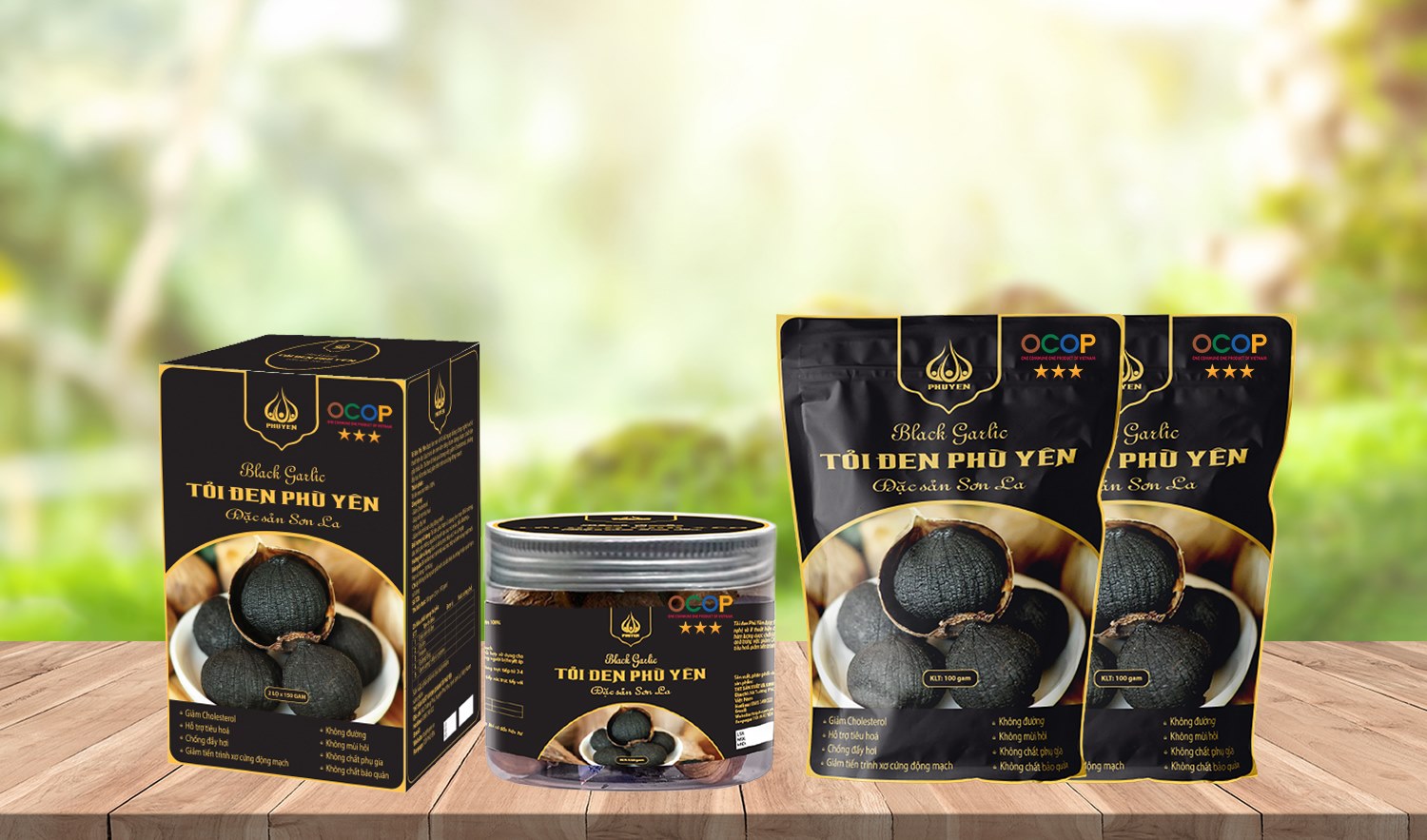 Tỏi đen Phù Yên