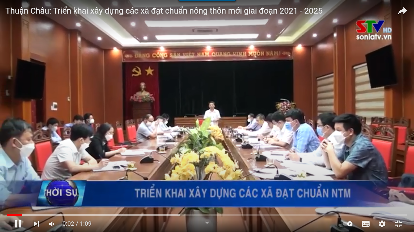 Triển khai xây dựng các xã đạt chuẩn nông thôn mới giai đoạn 2021 – 2025