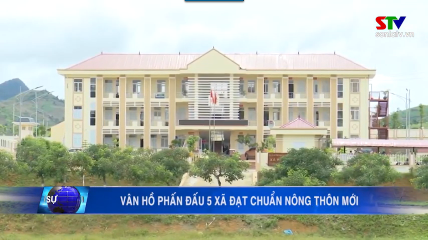 Vân Hồ phấn đấu 5 xã đạt chuẩn nông thôn mới